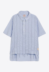 Brain Dead X Brooks Brothers Asymmetric Striped Shirt Light Blue BDS24T110O41CO/Q_BRAID-LI