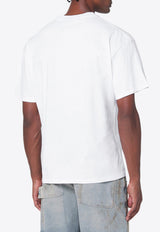 Brain Dead Nuclear Evolution Printed T-shirt White BDS25T000O44CO/Q_BRAID-WHT