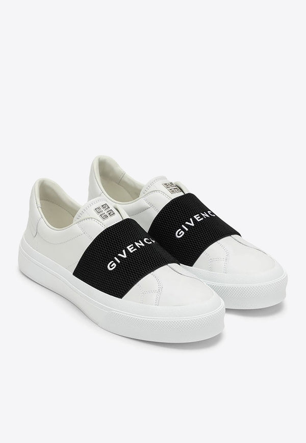 Givenchy City Sport Leather Slip-On Sneakers BE0029E1BC/O_GIV-116