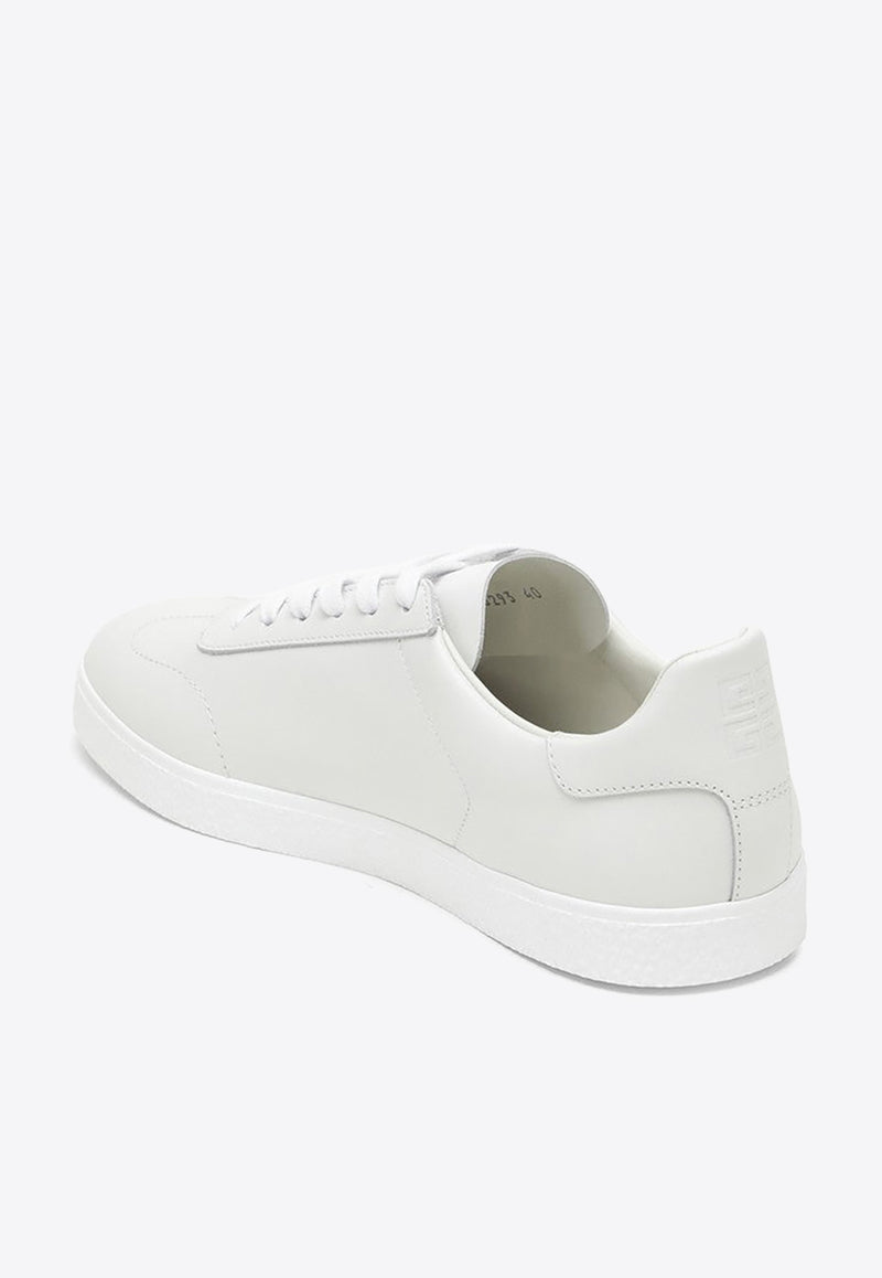 Givenchy Town Low-Top Leather Sneakers BE0042E22L/O_GIV-100