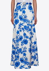 Borgo de Nor Bellamy Brocade Maxi Skirt Multicolor BELLAMY_MULTI COLO
