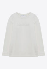 Max Mara Berma Sweatshirt in Silk-Blend White BERMACO/R_MAXM-001
