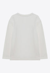 Max Mara Berma Sweatshirt in Silk-Blend White BERMACO/R_MAXM-001