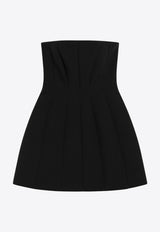 Max Mara Pianoforte Betel Strapless Bustier Mini Dress Black BETELCO/R_MAXMP-004