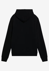 AMI PARIS Ami De Coeur Hooded Sweatshirt Black BFUSW235U730/S_AMI-001