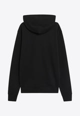 AMI PARIS Ami De Coeur Zip-Up Hooded Sweatshirt Black BFUSW435730/R_AMI-001