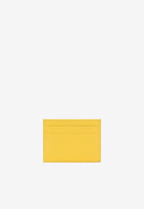 Dolce & Gabbana DG Logo Leather Cardholder BI0330 AG081 80205 Yellow