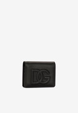 Dolce & Gabbana DG Logo Calf Leather Wallet Black BI1211 AG081 80999