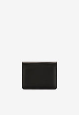 Dolce & Gabbana DG Logo Calf Leather Wallet Black BI1211 AG081 80999