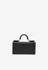 Dolce & Gabbana Mini Dauphine Leather Bag Black BI3280A1001/S_DOLCE-80999