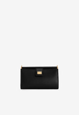 Dolce & Gabbana Plongé Calfskin Crossbody Bag Black BI3367 A9S25 80999