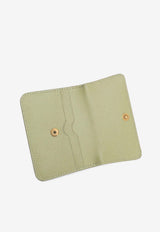 Dolce & Gabbana Dauphine Calfskin Cardholder with Strap Green BI3401 A1001 80527