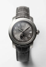 Baume & Mercier Capeland 39mm Stainless Steel and Leather Watch Silver BMC39SSLW_TH