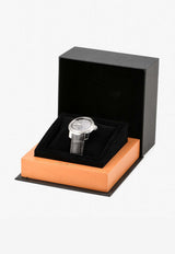 Baume & Mercier Capeland 39mm Stainless Steel and Leather Watch Silver BMC39SSLW_TH