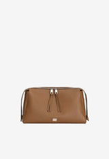 Dolce & Gabbana Vittoria Calfskin Crossbody Bag Brown BM2190 A0370 8Z093