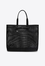 Dolce & Gabbana Woven Mesh Tote Bag Black BM2453A9O94/Q_DOLCE-8B956