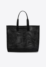 Dolce & Gabbana Woven Mesh Tote Bag Black BM2453A9O94/Q_DOLCE-8B956