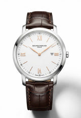 Baume & Mercier Classima 10415 42mm Quartz Watch Silver BMC1041542QW_TH