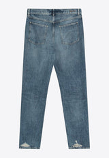 Givenchy Distressed Faded Jeans Blue BM51HB5YB6/Q_GIV-426