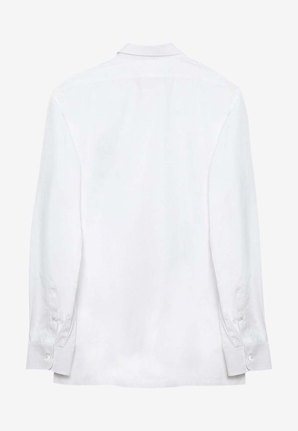 Givenchy Classic Long-sleeved Shirt White BM60ZY14M6/O_GIV-100