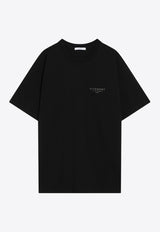 Givenchy Logo Print Crewneck T-shirt Black BM71NK3YRV/R_GIV-001