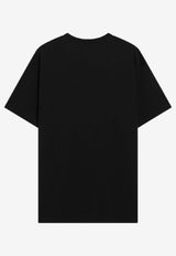 Givenchy Logo Patch Crewneck T-shirt Black BM71NK3YSJ/S_GIV-001