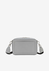 Dolce & Gabbana DG Milano Calf Leather Crossbody Bag Gray BM7329 AG218 80753
