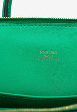 Mini Bolide 1923 in Menthe Chevre Leather with Gold Hardware