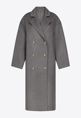 Double-Breasted Wool Coat