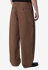 Studio Nicholson Bosworth Straight-Leg Pants Brown BOSWORTHSNM1297/S_STUNI-CA