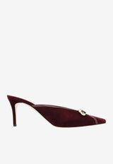 Andrea Wazen Bowie 75 Suede Mules Bordeaux BOWMU075LSUBOBOR-PF25_BORDEAUX