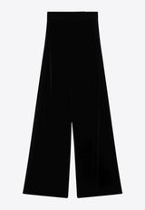 Max Mara Bratto Wide-Leg Tailored Pants Black BRATTO1234WO/R_MAXM-003