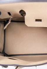 Birkin 25 in Trench Togo Leather with Palladium Hardware