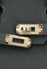 Birkin 25 in Vert Mangrove Togo Leather with Permabrass Hardware