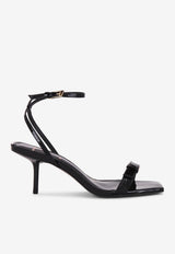 BLACK SUEDE STUDIO Brooks 65 Leather Sandals Black BROOKS65_BLACK