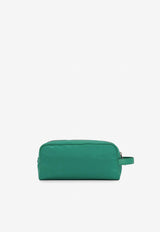 Dolce & Gabbana Milano Logo Wash Bag Green BT0989 AG182 8R588
