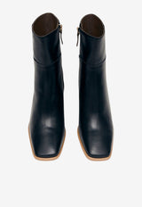 ALOHAS West 75 Vintage Leather Ankle Boots Black BTWCP1-14_BLACK