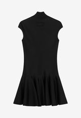 Givenchy Knitted Mini Dress Black BW22N04ZSL/R_GIV-001