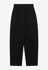 Givenchy Wool Straight-Leg Pants Black BW517G15CT/R_GIV-001