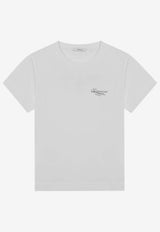 Givenchy Stamped Logo Print T-shirt White BW70FJP7A7/S_GIV-100