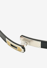 Kelly Splas'H 18 Epsom Leather Belt with Mordore Lacquer Buckle