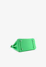 Hermès Birkin 25 in Vert Comics Togo Leather with Palladium Hardware