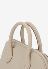 Hermès Mini Bolide 1923 in Beton Evercolor Leather with Palladium Hardware