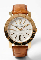 Bvlgari Iconic Bvlgari 42mm Stainless Steel Watch White BVLIC42SSW_TH