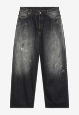 Acne Studios Distressed-Effect Jeans Black C00089DE/R_ACNE-900