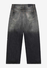 Acne Studios Distressed-Effect Jeans Black C00089DE/R_ACNE-900