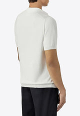 Micro-Structured Polo T-shirt