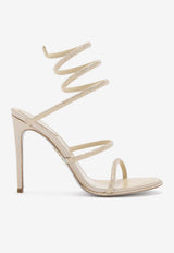Cleo 105 Heeled Sandals with Crystals