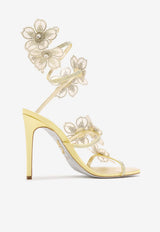 Floriane 105 Heeled Sandals with Crystals