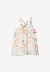 Chloé Kids Baby Girls Floral Print Sleeveless Dress Multicolor C20553CO/Q_CHLOE-Z41